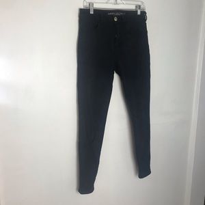 American Eagle | Black High Rise Skinny Jeans